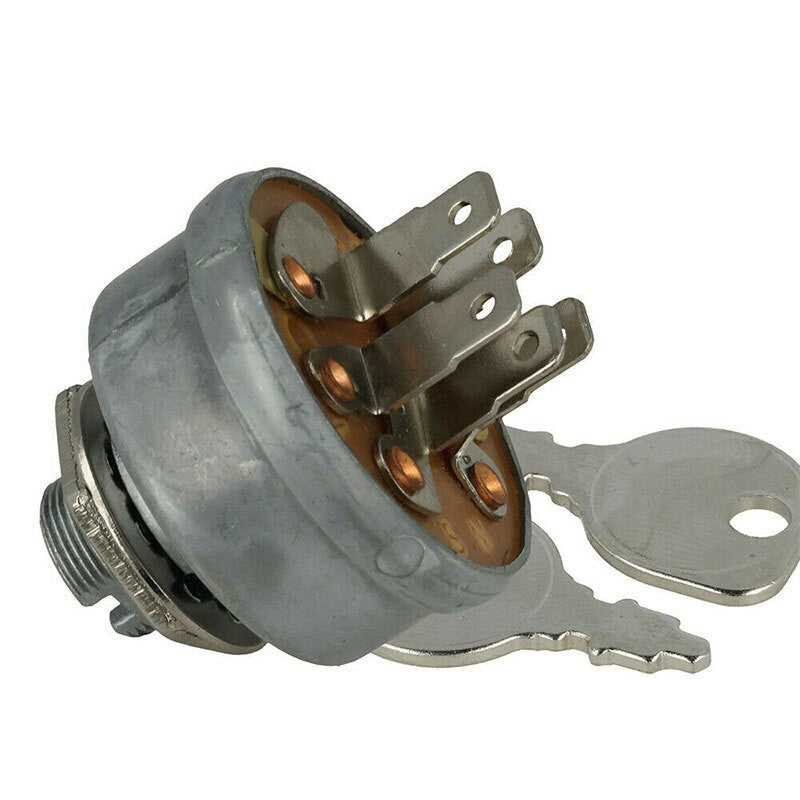 5 Spade Ignition Starter Switch & 2 Keys For MTD 725-0267A Ride On Tractor Mower