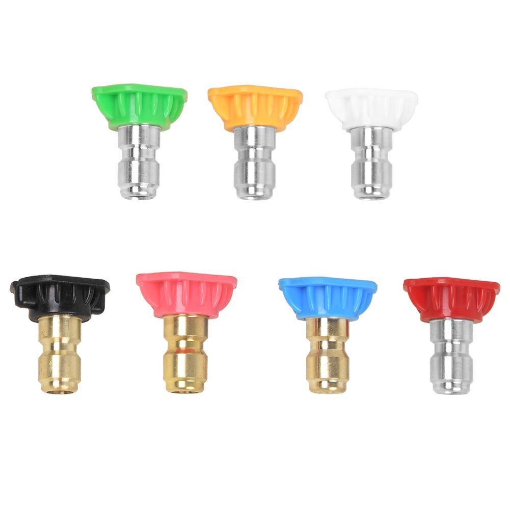 7 Nozzles Adapter Pressure Washer Spray Lance Wand Fit Karcher K2 K3 K4 K5 K6 K7