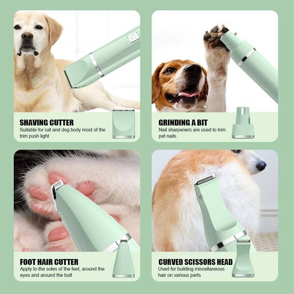 Cat Trimmer Dog Grooming Kit Professional Electric Shaver Pet Hair Clipper