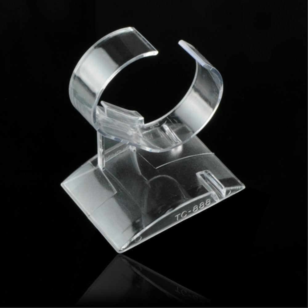 10pcs Wristband Showcase Watch Stand Rack Acrylic Clear Display Holder