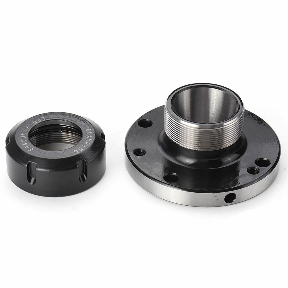 ER40 Collet Chuck 100mm Diameter Compact Lathe Tight Tolerance for Milling XY