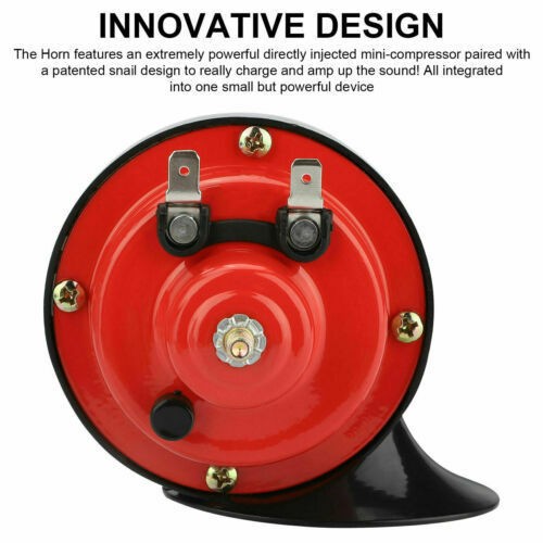 2 X Super Loud 12V Train Horn For Trucks SUV Car Boat Motorcycles Vehicles UK