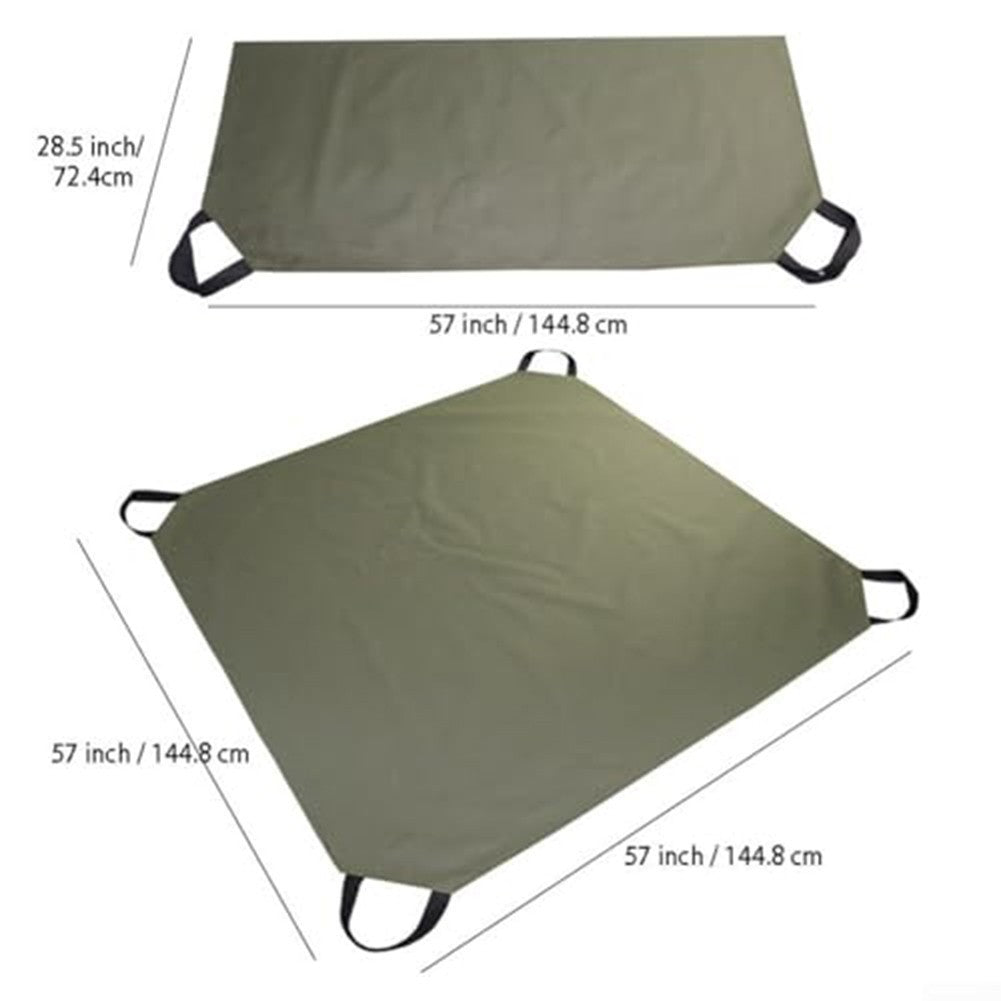 Spacious and Convenient Waterproof Tarpaulin for Leaf and Debris Collection