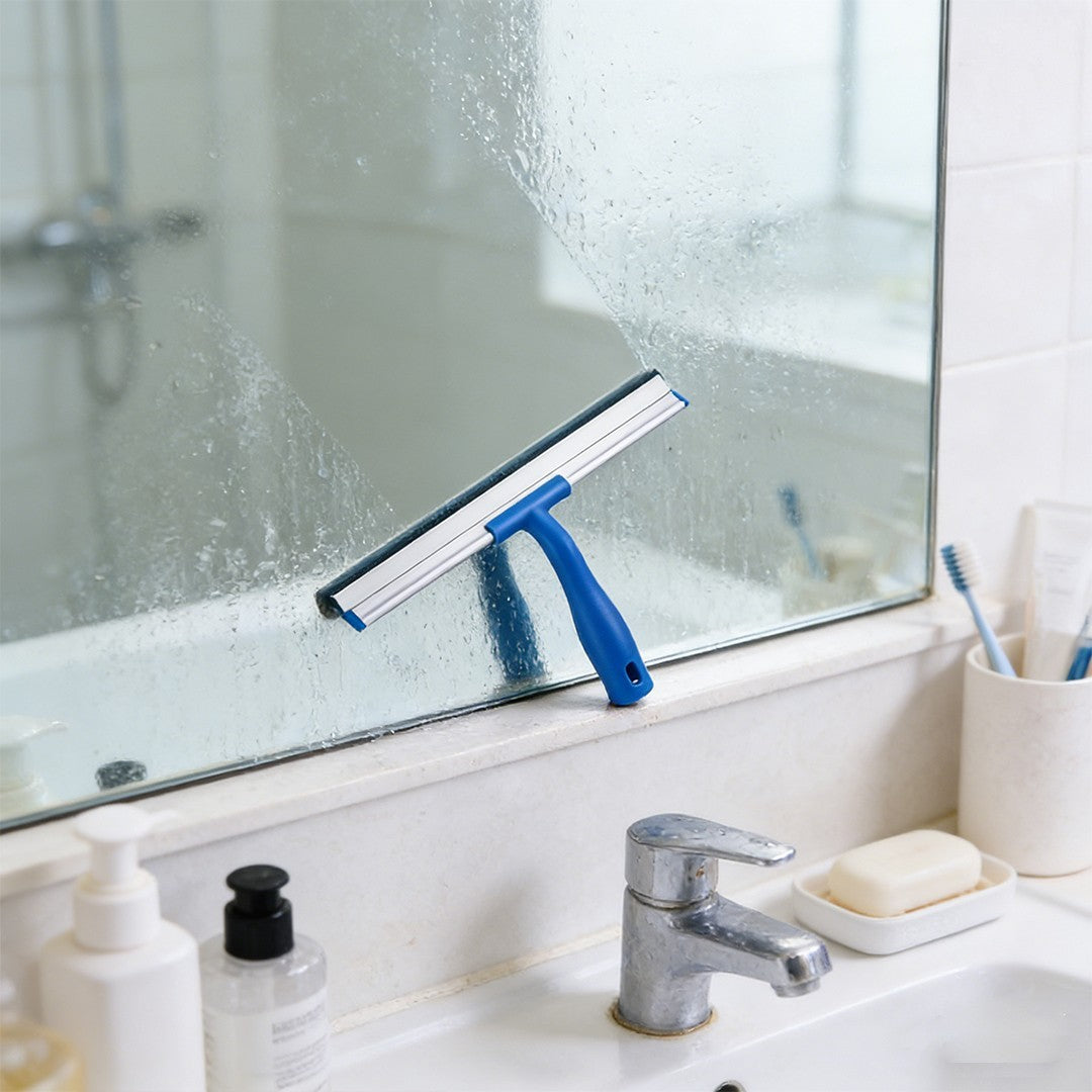 14" Rubber Squeegee Blade Wiper for Window Shower Screen Glass Washing Tool