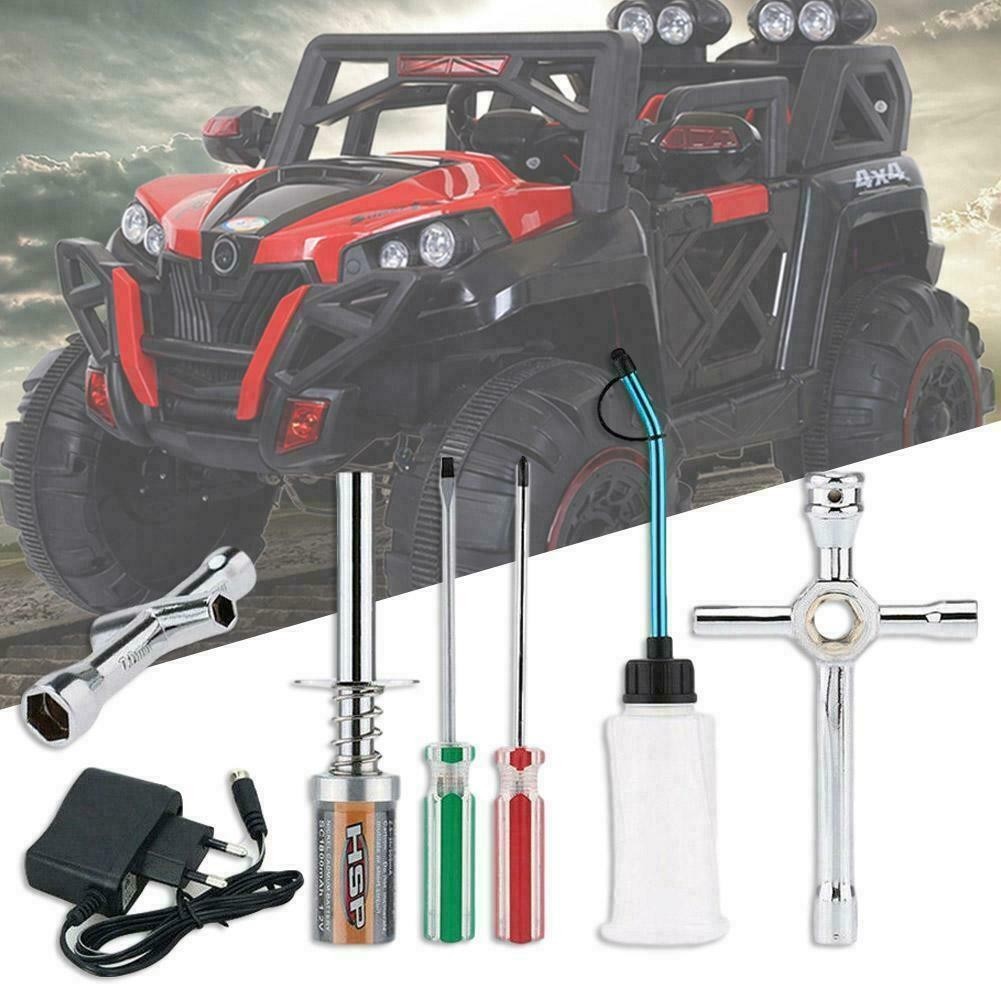 RC Nitro GAS Power Engine Starter Kit Glow Plug Igniter Car