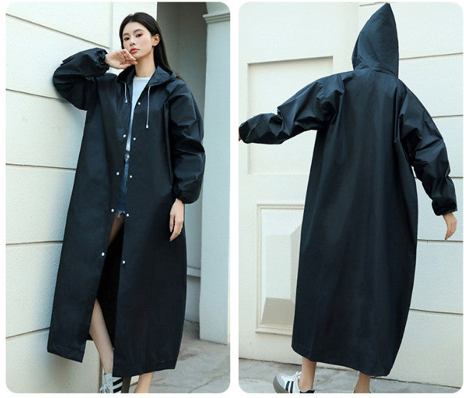 Raincoat Waterproof Poncho Reusable EVA Adult Camping Festival Rain Coat Jackets