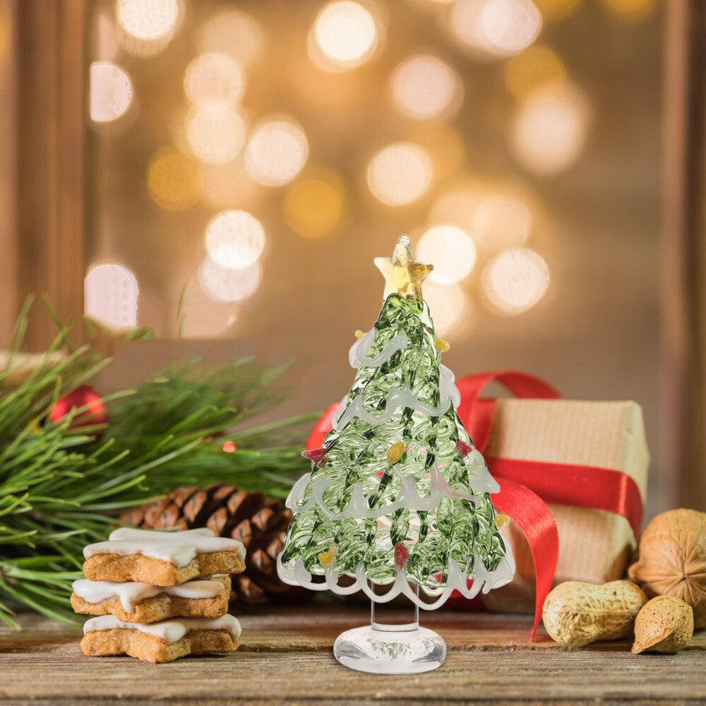 Christmas Tree Ornaments Artificial Xmas Trees Crystal Collectible