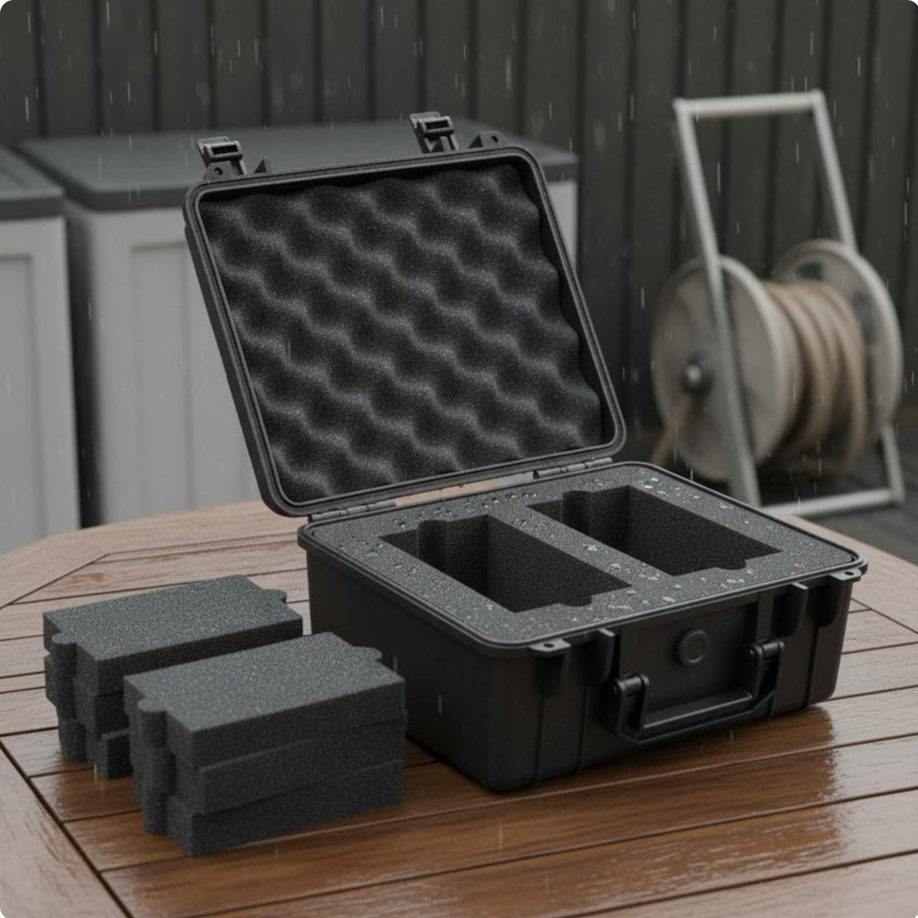 Graded Card Storage Box Waterproof Trading Card Carrying Case Portable