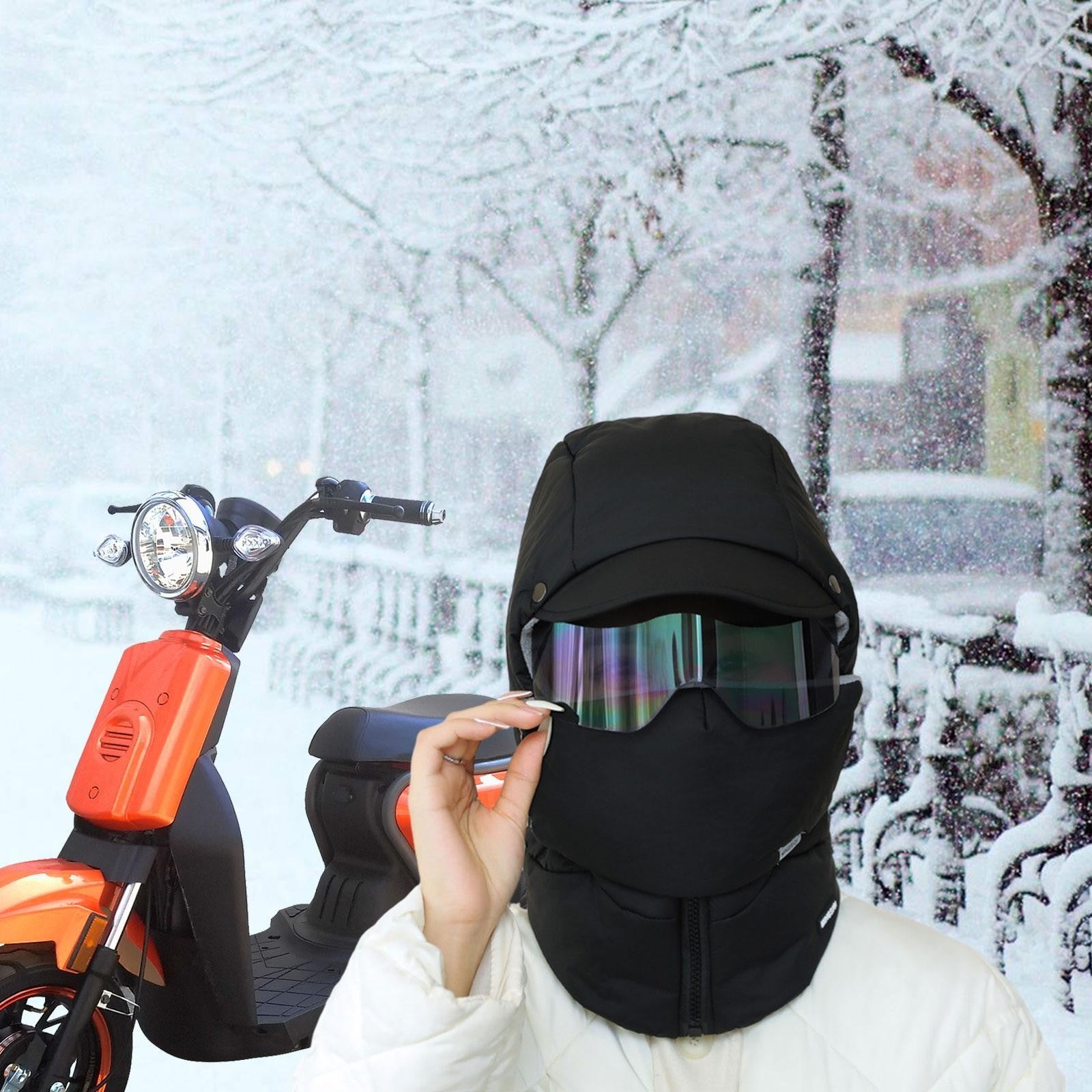 Winter Hat Thermal Lightweight Windproof Mask Face Cover Headwear Trapper Hat