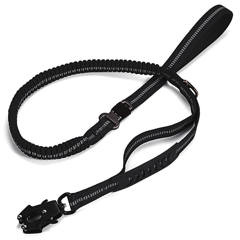 Heavy Duty Dog lead Leash 4-6FT No Pull Bungee Dog Leash with Quick Release