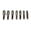 H4 Screw Metric,Driver Tool Drill Bit M2.5-5.5mm Hex Shank Hex Nut Socket