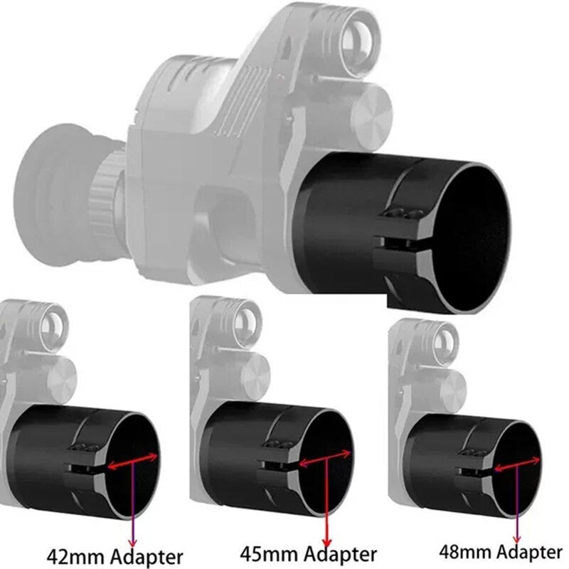 FOR PARD NV007 Night Vision 42mm 45 mm 48mm Ring Mount Adapter Bayonet Fixing