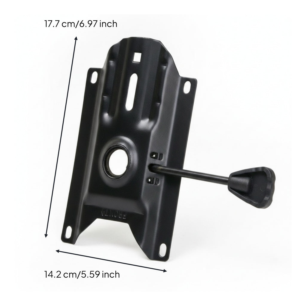 Chair Plate with Lever Heavy-Duty Bracket Easy to Assemble