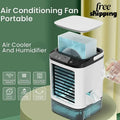 3-Speed Portable Air Cooler Fan 900ML Tank  Ice Cold Cooling  Conditioner - UK