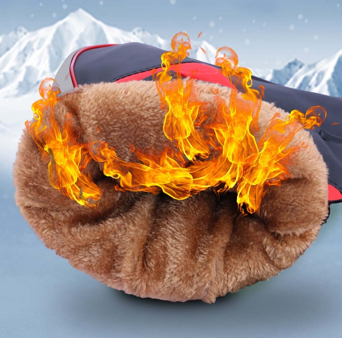 Handlebar Hand Muffs Warmer Winter for Motorcycle Scooter Bike Gloves Durable