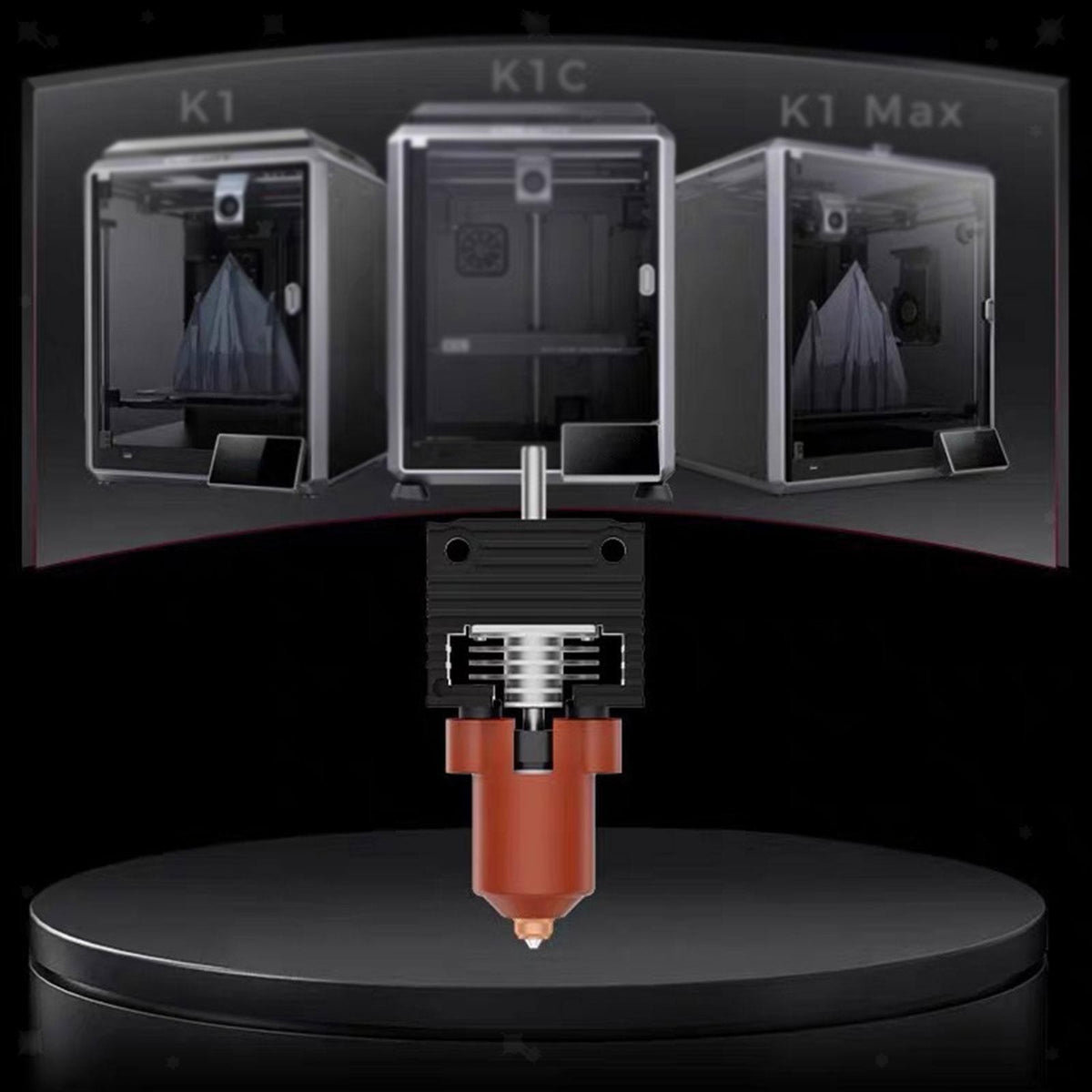 Hotend Upgrades Kit Multifunctional Professional Sturdy for K1/K1 /K1C