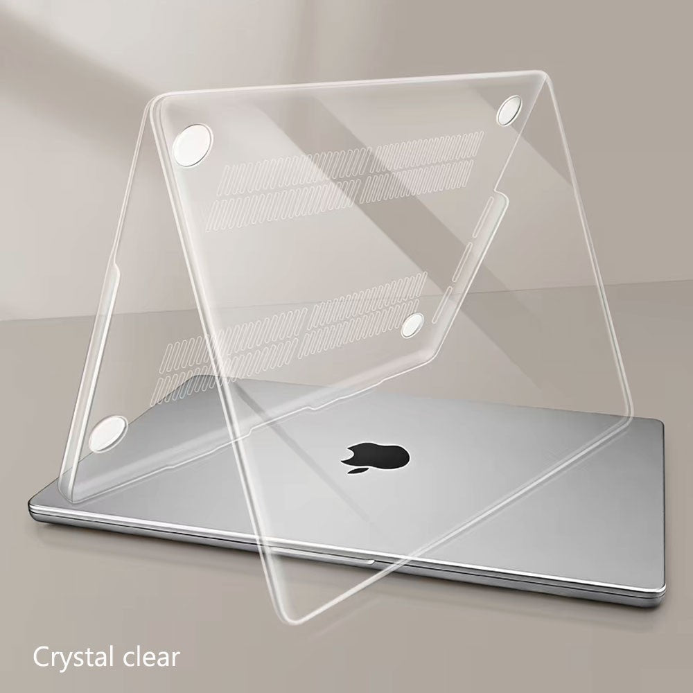 Crystal Clear/Crystalline Hard Shell Case For Macbook 2026 Neo 13" A3404 A18 Pro