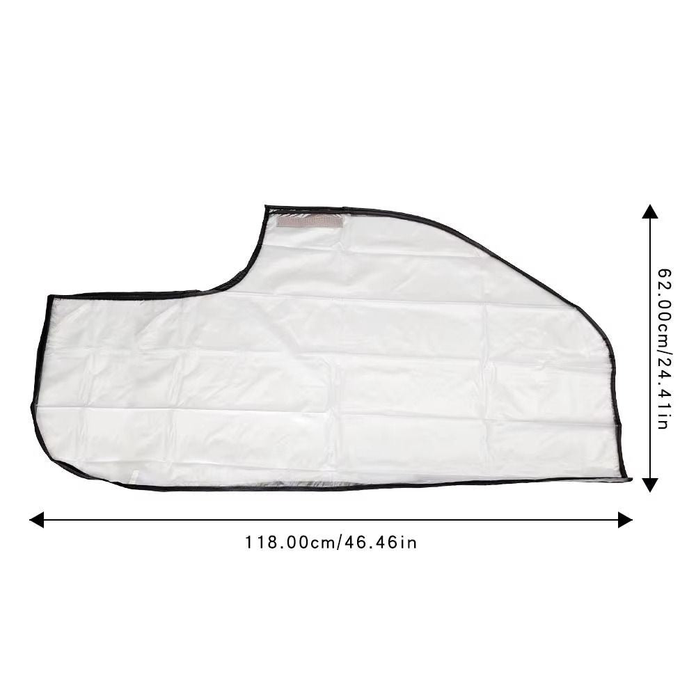 Golf Bag Rain Coat PVC Golf Bag Cover With Zipper Waterproof Golf Bags Shield