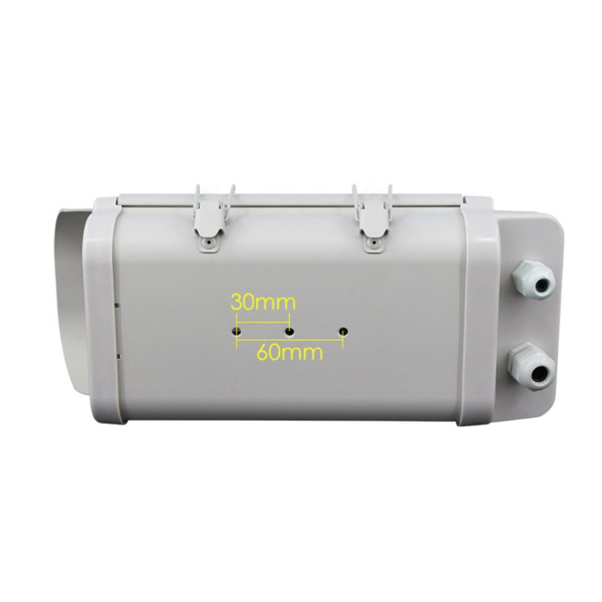 CCTV Security Camera Housing, Aluminum Alloy Design, Clear Glass for Outdoor Use