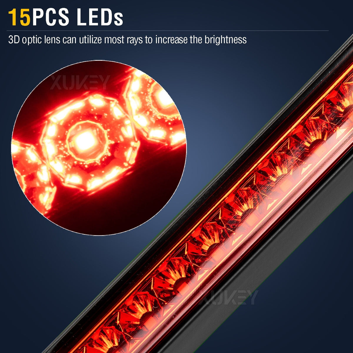 12V 24V Brake Tail Driving Light Strip LED Bar Trailer Caravan Van Truck Lorry