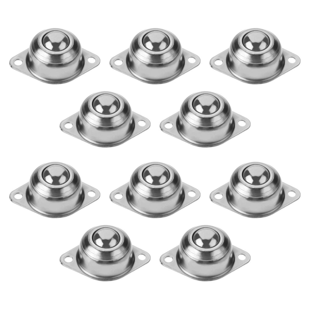 10Pcs Roller Ball Transfer Bearing Casters For Conveyor Transmission Accessories