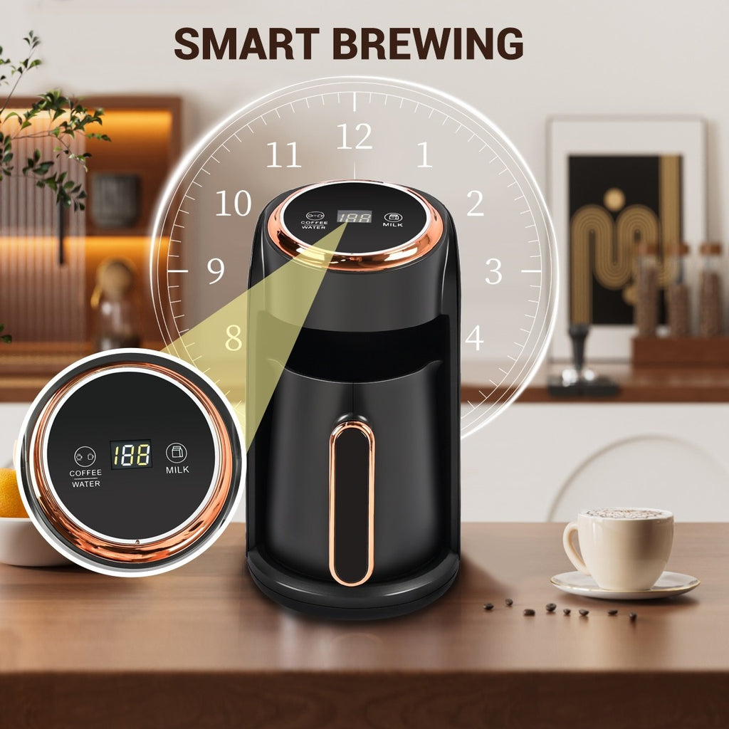 300ml Electric Turkish Greek Coffee Maker Boiled Tea Coffee Espresso Machine UK