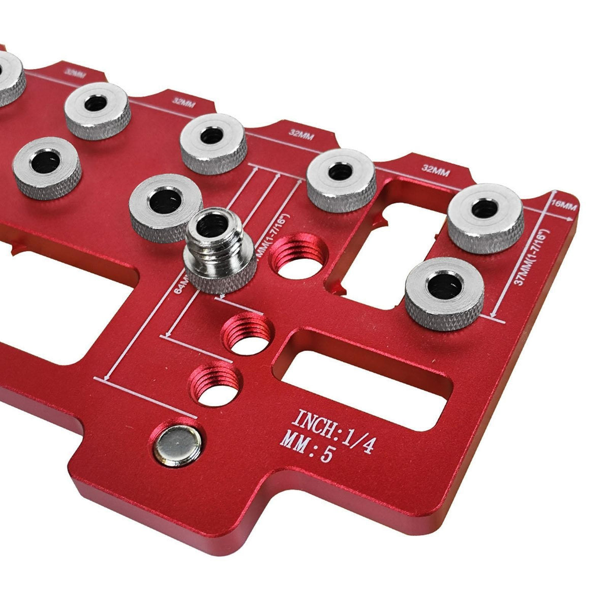 Shelf Pin Drilling Jig Drill Guide Template for DIY Furniture Bookshelf