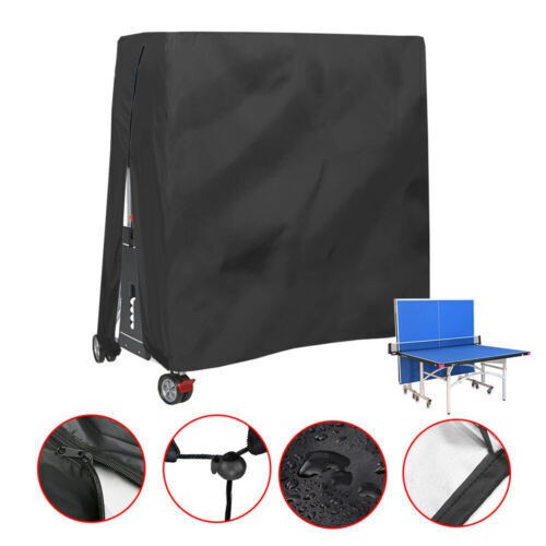 Table Tennis Cover Heavy Duty Waterproof Outdoor Indoor Ping Pong Table Storage