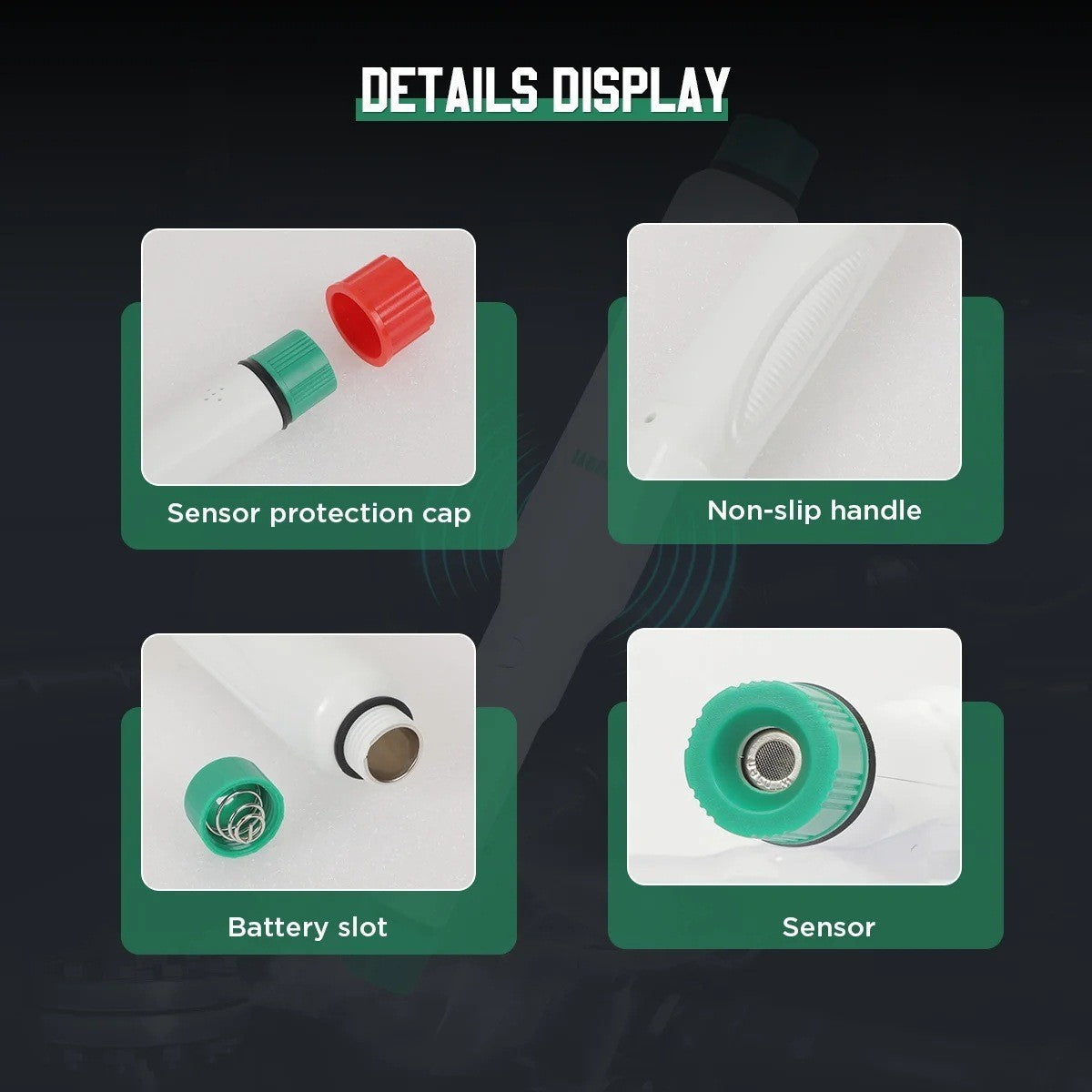 Combustible Gas Leak Detector Pen Detection Methare Propane