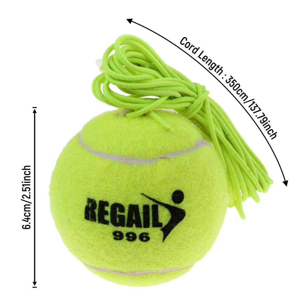Replacement ball & String for Tennis Trainer Practice Skill Lightweight Durable