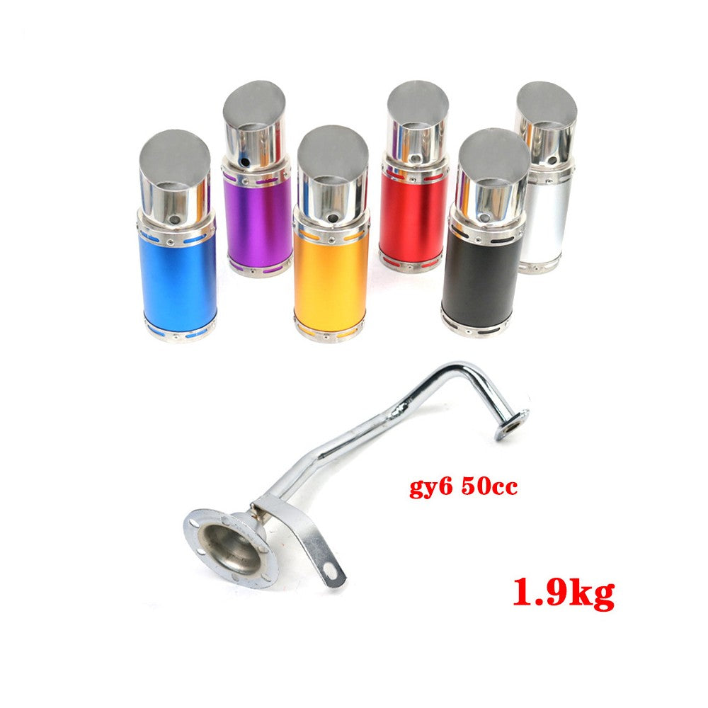 GY6 125cc 150cc Chinese Scooter For Short Performance Exhaust System Muffler