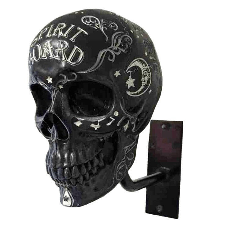 Motorcycle Helmet Holder Rack Wall Mount Hat Stand Display Rack Skull Rack