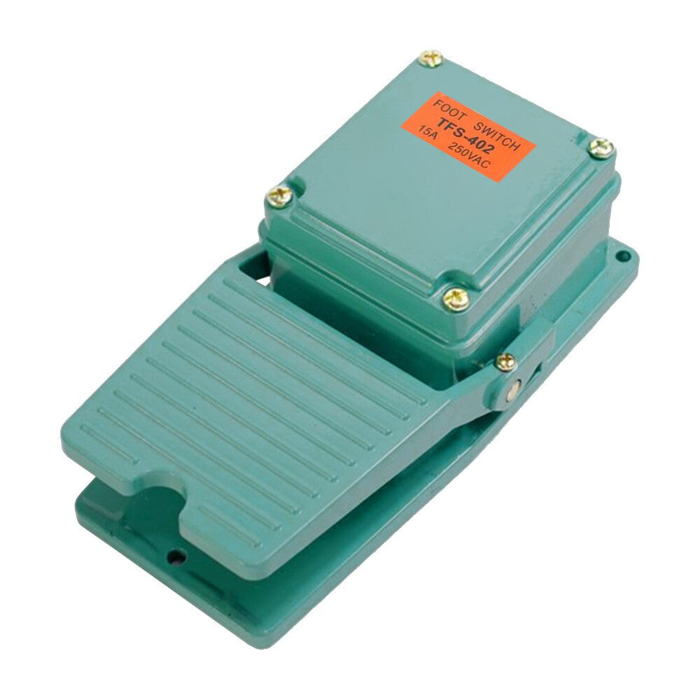 AC 250V 15A Durable Antislip Industrial Foot Operated Pedal Switch Footswitch UK