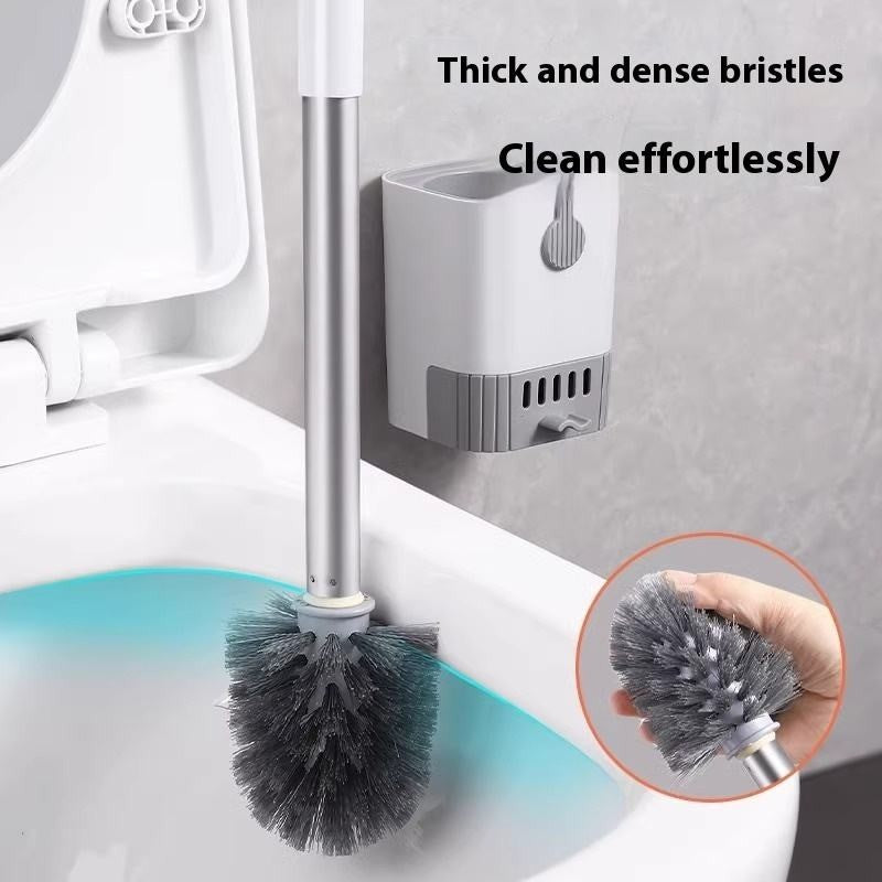 Bristle Toilet Brush &Holder Set Cleaning Brush Bathroom WC Base
