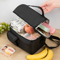 Large Insulated Lunch Bag Adult Kids Men Thermal Cool Hot Food Storage Tote Box
