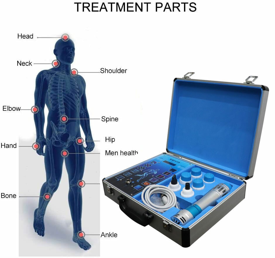 2026 Touch Screen Shockwave Therapy Machine For Muscle Pain Removal ED Treatment
