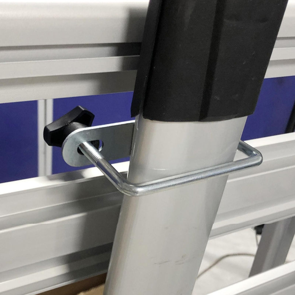 Roof Box U-Bolt Clamps for Car Vans, Mounting Brackets, Rooftop Cargo Carrier