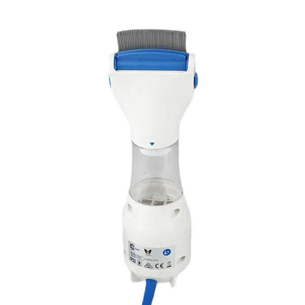 Electric Lice Removal Device Stainless Steel Electric Head Lice Comb For Hair Bl