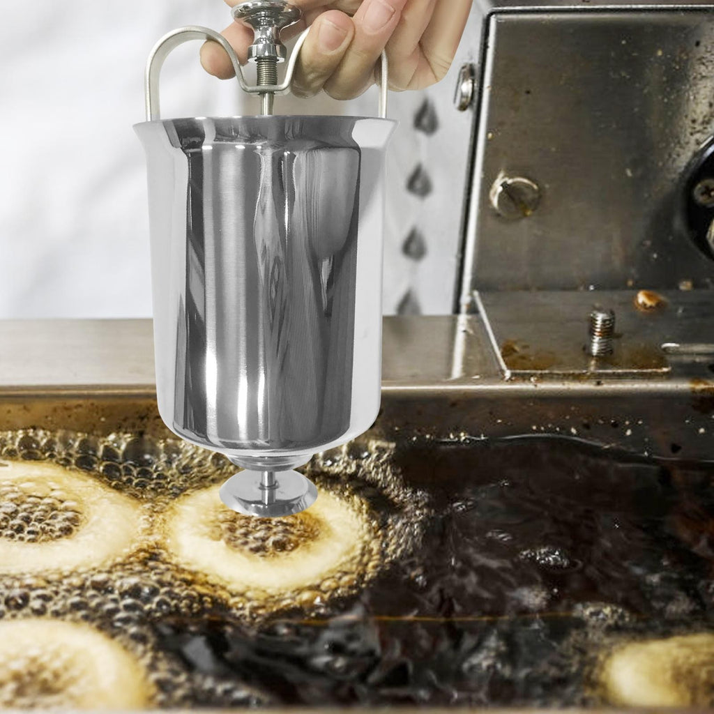 Donut Maker Doughnut Machine Kitchen Pastry Making Manual Stainless Steel
