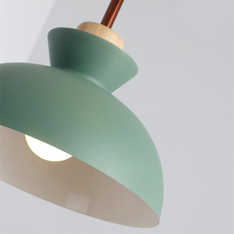Wood Pendant Light Home Lamp Aluminum Chandelier Lighting Kitchen Ceiling Lights