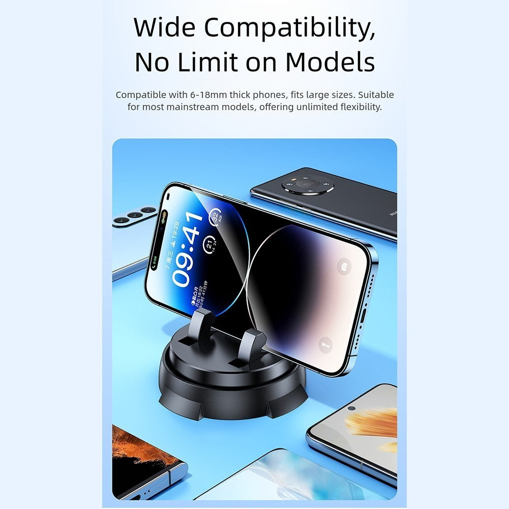 Car phone holder, non-slip, 360 degree rotation, suitable for most mobile phones