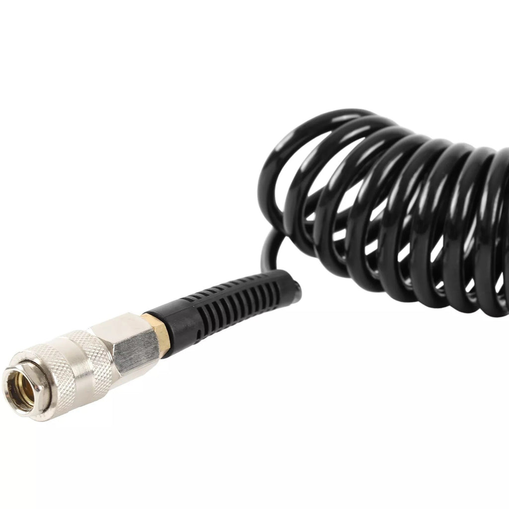 Air Compressor Tool Hose, OD8 X Id5Mm PU Spring Tube Air Pressure Hose Spiral