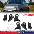 2*Front Left Right Headlight Bracket Repair Kit 51816681/2 for Fiat 500 2007-15.