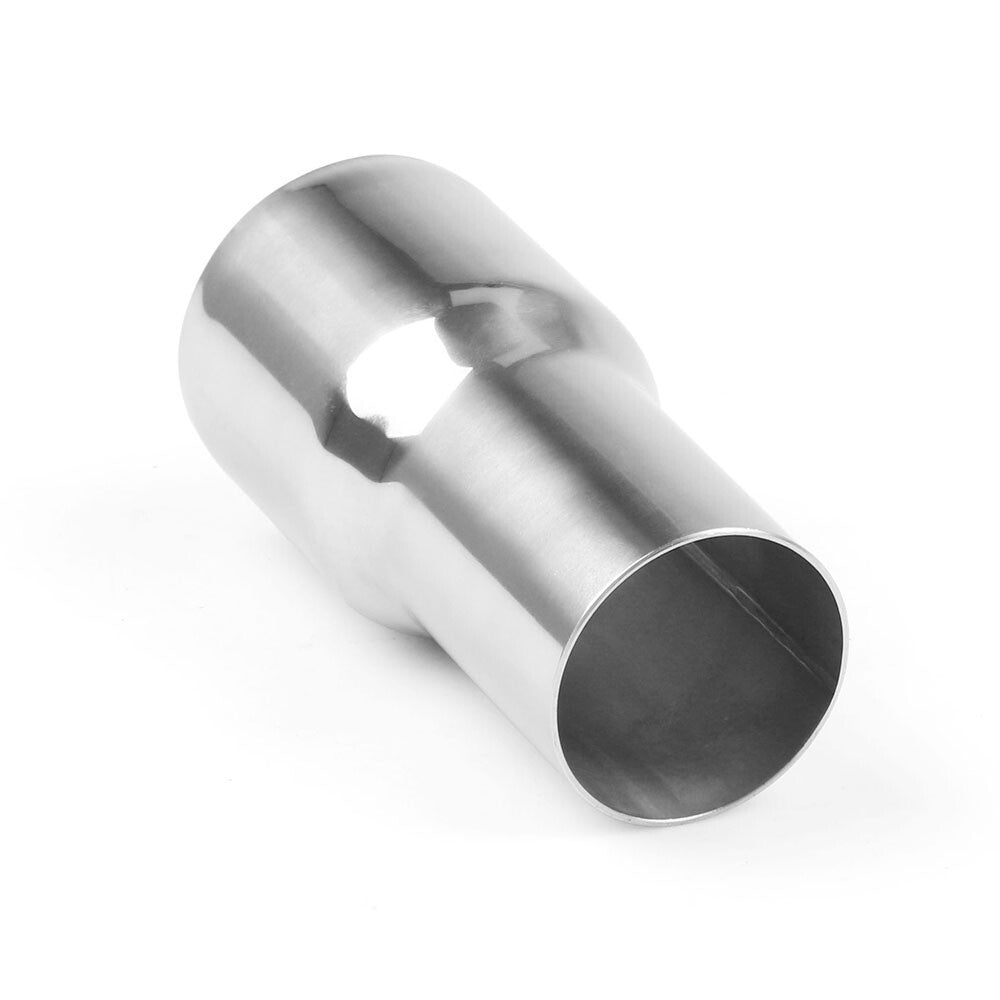 2" 51mm To 2.5" 63mm OD Exhaust Pipe Adapter Reducer Connector Stainless Steel