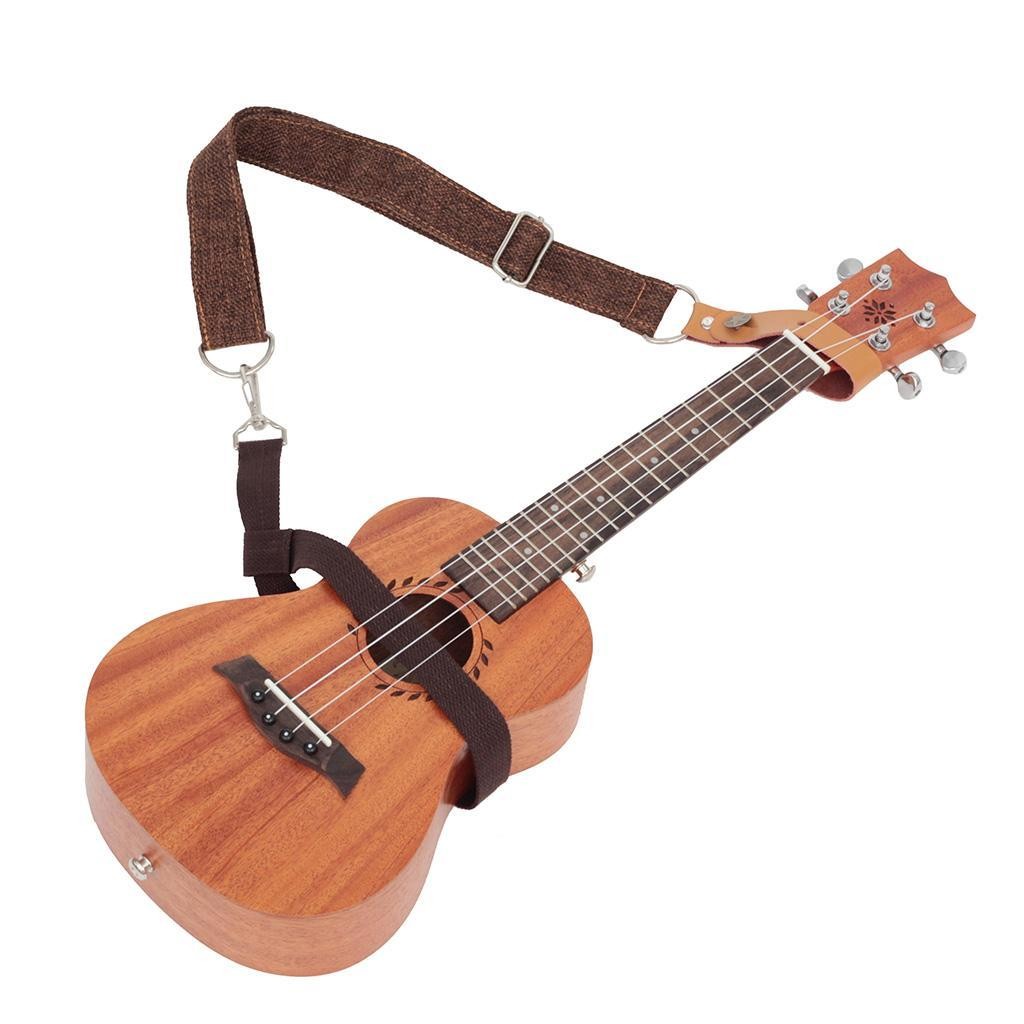 Adjustable Cotton Ukulele Strap Belt Performance Practice