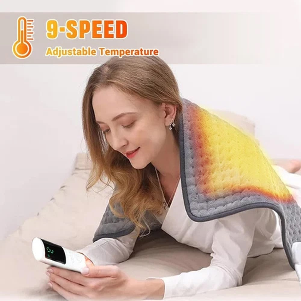 Heating pad Electric Heat Pad for Back Neck Shoulder Belly Pain Relief 30x 59cm