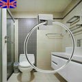 Polished  Bathroom Toilet Roll Holder and Towel Ring Set Fittings