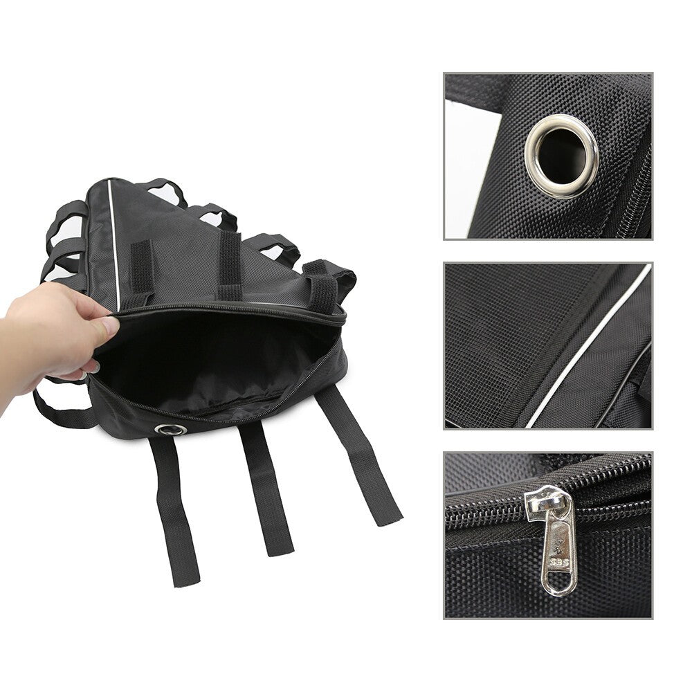 Mountain Bike Triangle Frame Bag 39cm 49cm, E-bike Battery Storage Pouch