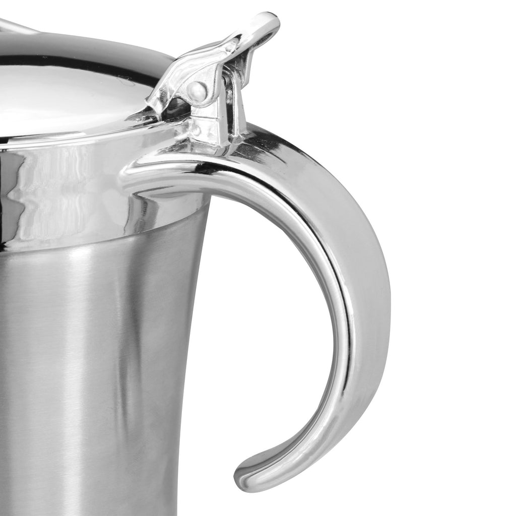 Stainless Steel Gravy Boat  500ml Double Insulated Jug Food Flask Tool