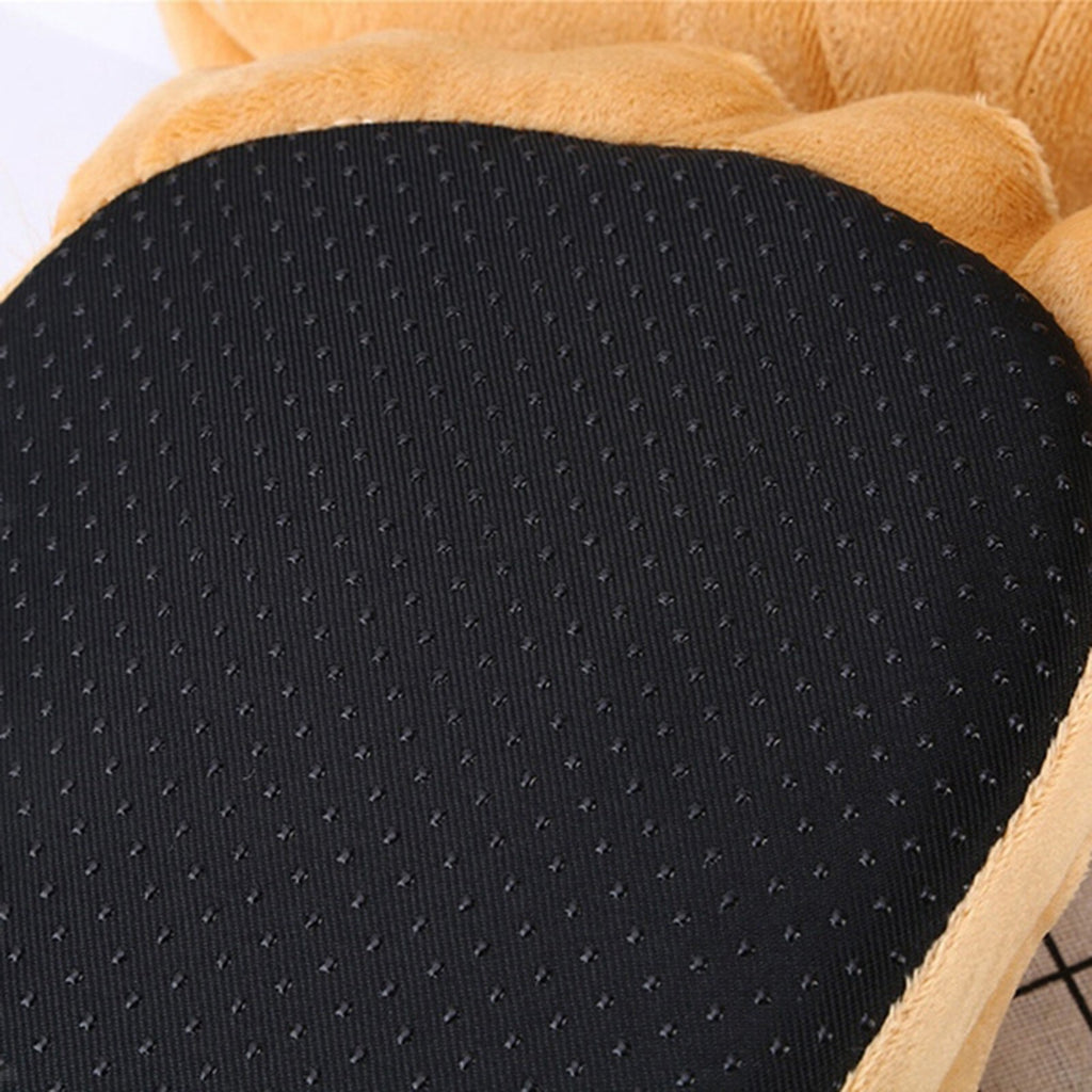 Womens Plush Slippers Monster Adventure Novelty Winter Warm Hobbit Feet Slippers